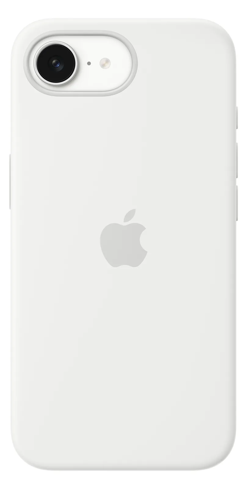 Apple Hintere Abdeckung für Mobiltelefon - Silikon - weiß, Ansicht 2