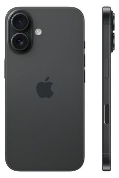 Apple iPhone 16 - 5G Smartphone - Dual-SIM / Interner Speicher 128 GB - Schwarz von LumaTech