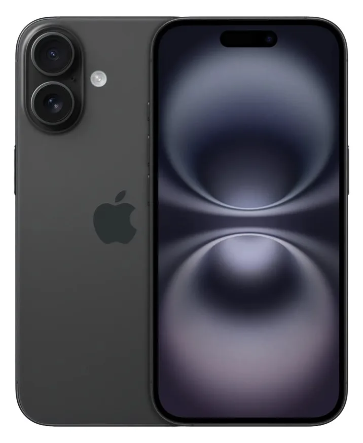 Apple iPhone 16 - 5G Smartphone - Dual-SIM / Interner Speicher 128 GB - Schwarz, Ansicht 4
