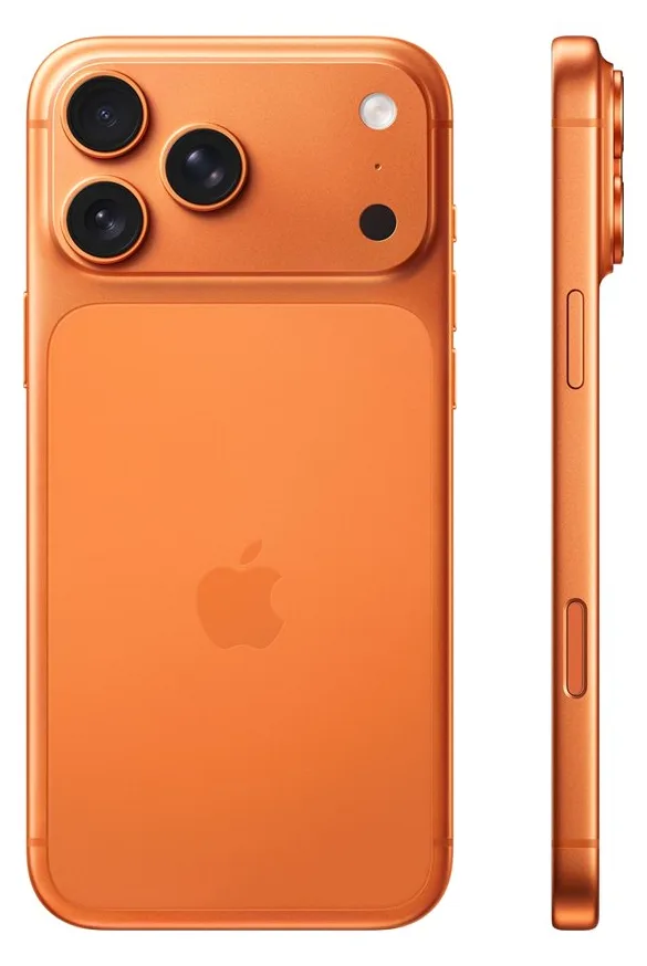 Apple iPhone 17 Pro Max - 5G Smartphone - Dual-SIM / Speicher 256 GB - OLED-Display - 6.9 - 2868 x 1320 Pixel (120 Hz) - orange, Ansicht 3