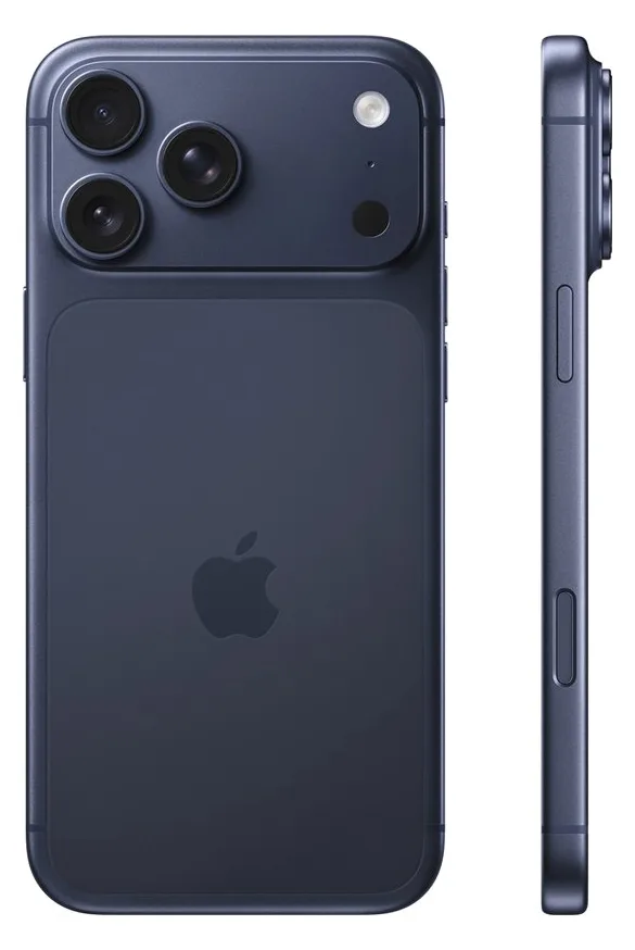 Apple iPhone 17 Pro Max - 5G Smartphone - Dual-SIM / Speicher 512 GB - OLED-Display - 6.9 - 2868 x 1320 Pixel (120 Hz) - blau, Ansicht 3