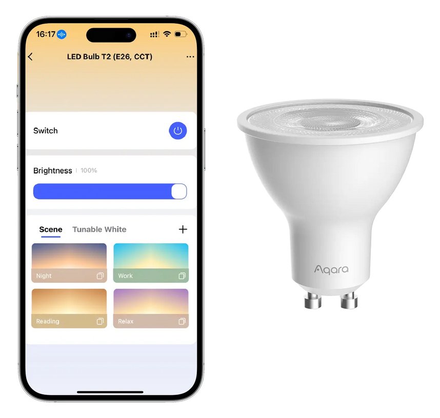 Aqara LED Bulb T2 - GU10 von LumaTech