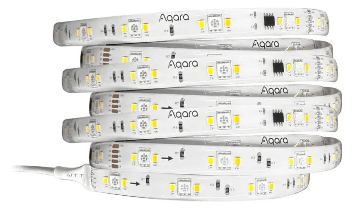 Aqara LED Strip T1 Extension 1m - Universalstreifenleuchte - Ambiente - Drinnen/Draußen - Weiß - IP44 - LED, Ansicht 2