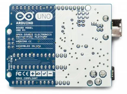 Arduino UNO Rev3 - ATmega328 - 16 MHz - 0,032 MB - 2 KB - 1 KB - Arduino, Ansicht 3