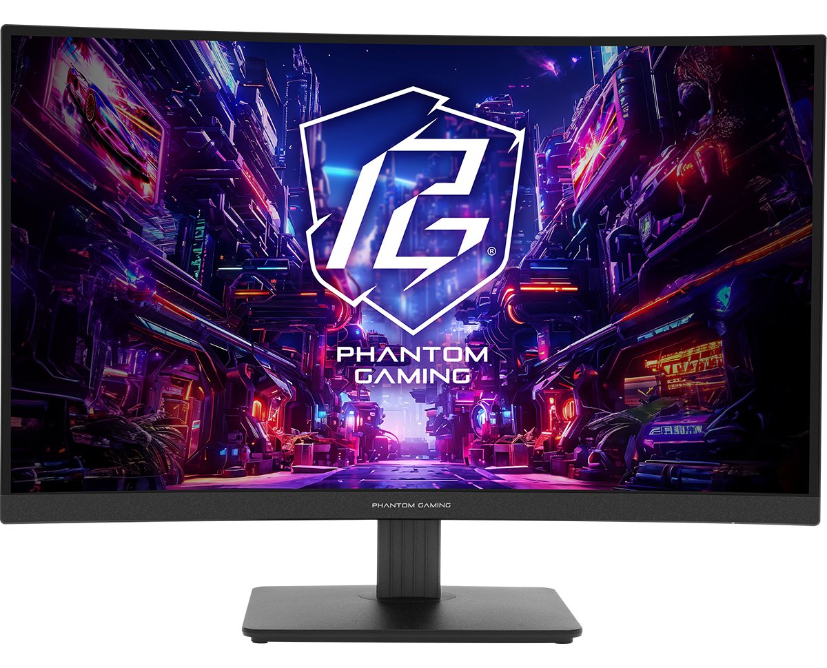 ASRock PG27QRT1B computer monitor 68.6 cm 27 2560 x 1440 px QHD Black - Flachbildschirm (TFT/LCD) - 68,6 cm von LumaTech