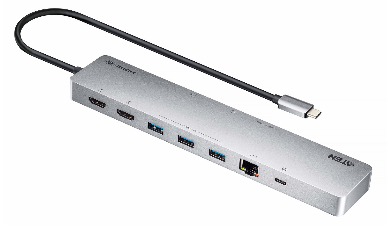 ATEN USB-C Multiport Dock 4K Dual Display