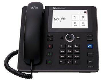 AudioCodes C455HD - VoIP-Telefon mit Rufnummernanzeige von LumaTech