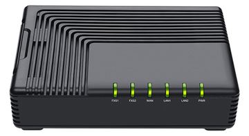 Auerswald 2-Port ATA Analoger Terminal Adapter - Voice-Over-IP - Fax von LumaTech
