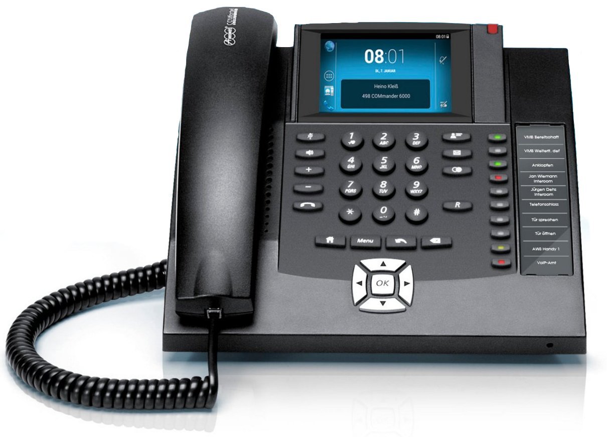 Auerswald COMfortel 1400 - ISDN-Telefon - Schwarz