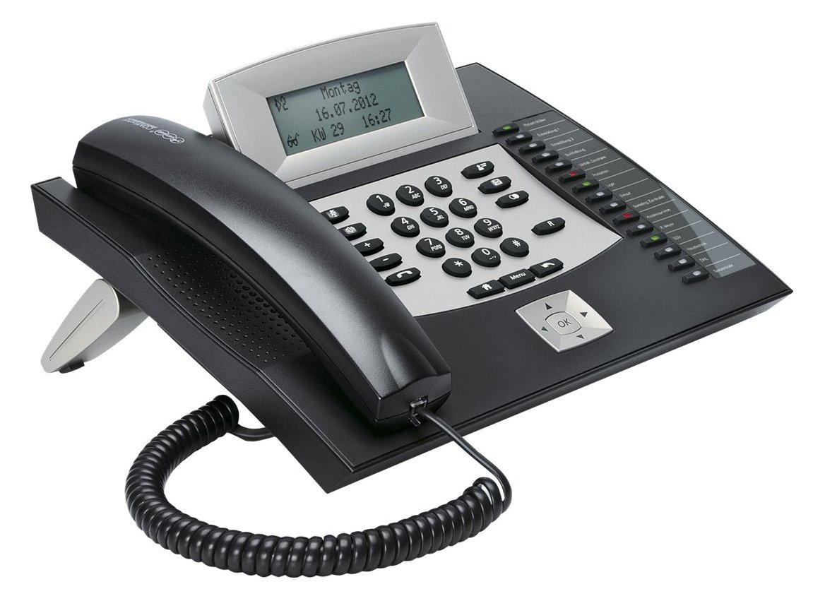 Auerswald COMfortel 1600 - ISDN-Telefon - Schwarz
