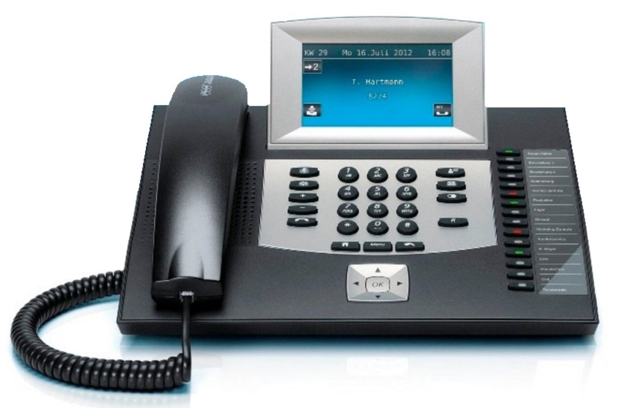Auerswald COMfortel 2600 - ISDN-Telefon - Schwarz