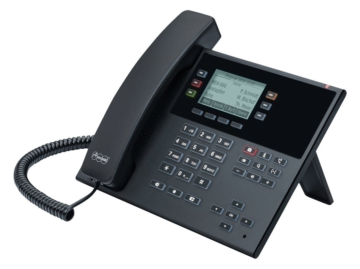 Auerswald COMfortel D-110 - VoIP-Telefon mit Rufnummernanzeige
