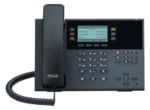 Auerswald COMfortel D-110 - VoIP-Telefon mit Rufnummernanzeige, Ansicht 4