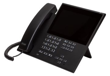 Auerswald COMfortel D-600 - VoIP-Telefon mit Rufnummernanzeige/Anklopffunktion - Schwarz von LumaTech