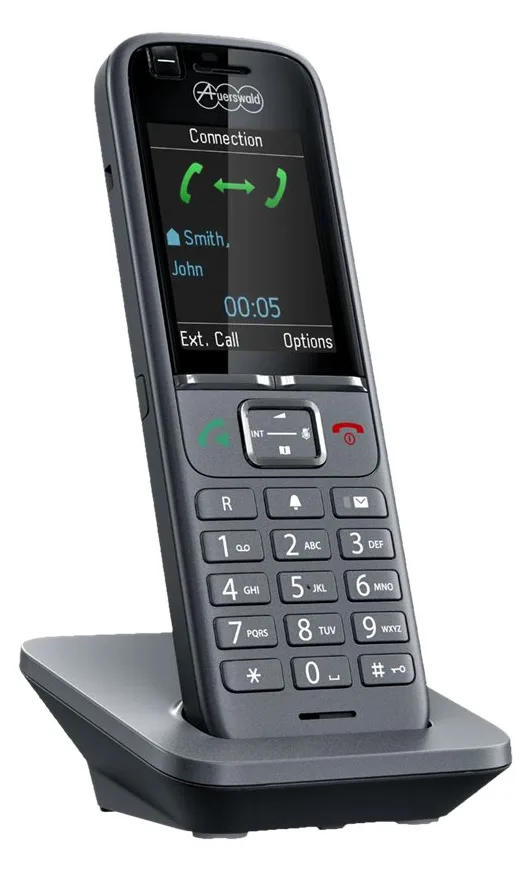 Auerswald COMfortel M-710 - Schnurloses Erweiterungshandgerät - DECTGAP - Dark Titanium, Ansicht 3