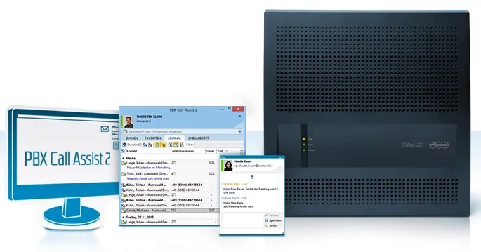 Auerswald COMpact 5200 - IP-PBX - 1 x 10/100, Ansicht 2
