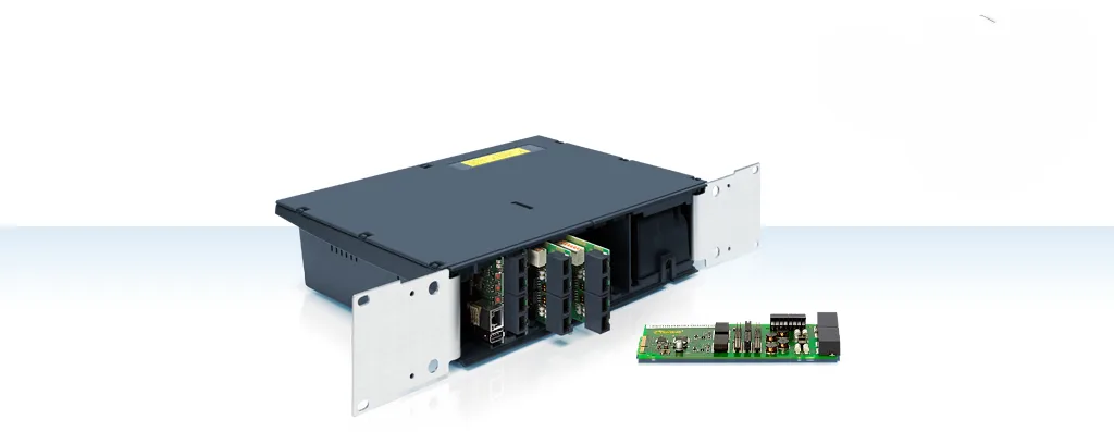Auerswald COMpact 5500R - IP-PBX - 2U - in Rack montierbar, Ansicht 3