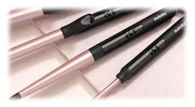BaByliss Conical Wand - Lockenstab - Warm - 160 °C - 210 °C - 40 s - Schwarz - Pink, Ansicht 4