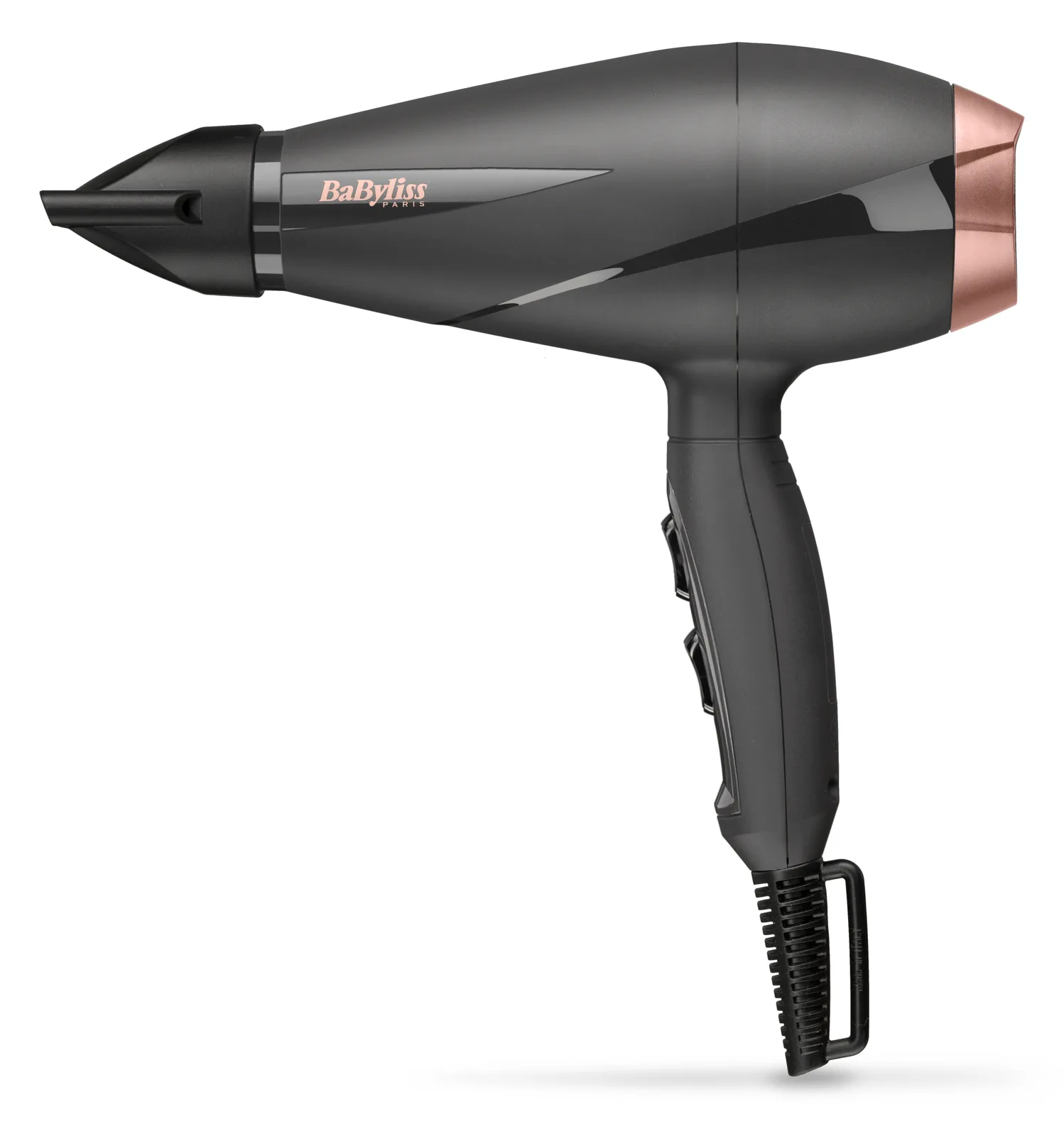 BaByliss Smooth Pro 2100 - AC - 29,4 m/s - 106 m³/h - Schwarz - Rosa-Goldfarben - Monochromatisch - Hängeschlaufe, Ansicht 4