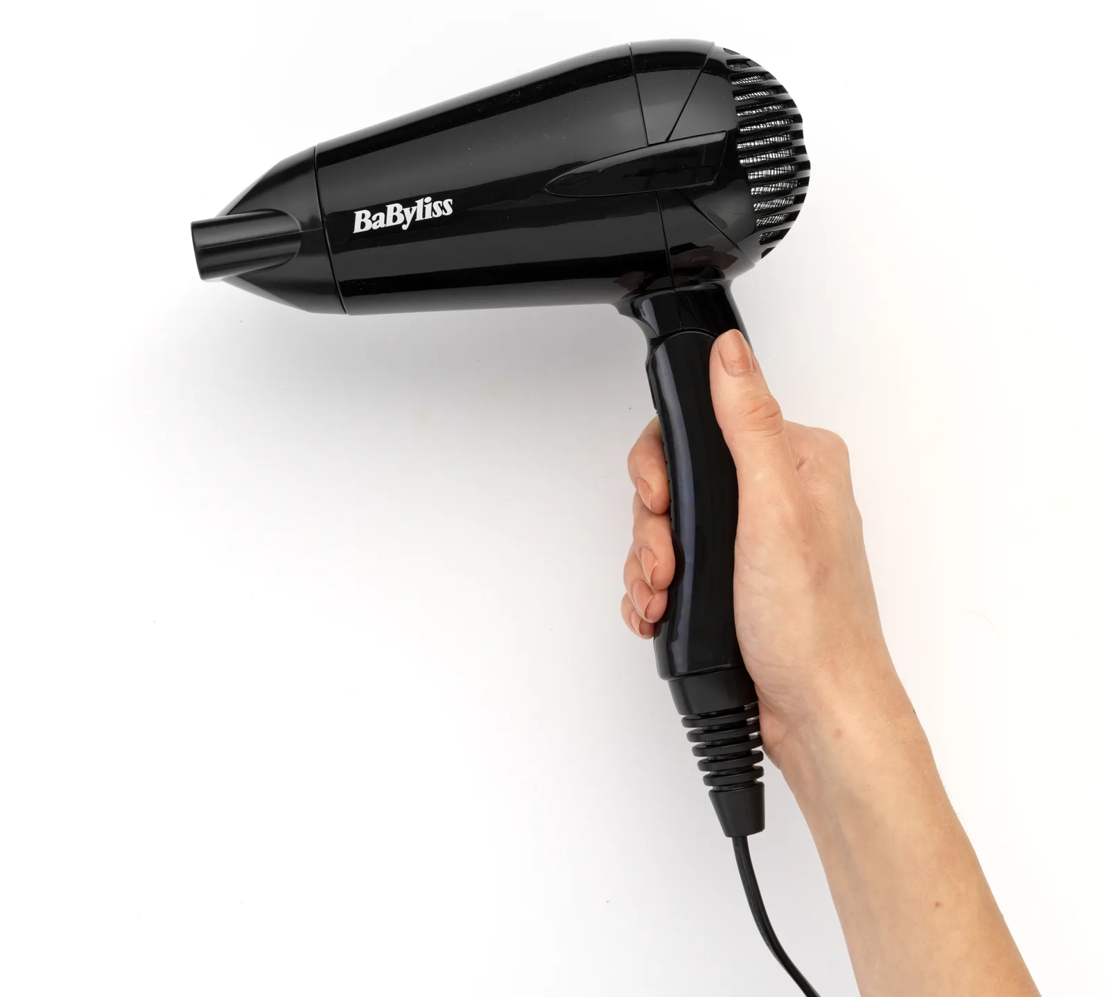 BaByliss Travel Dry 2000 - Gleichstrom - 79 m³/h - Schwarz - Monochromatisch - 1,8 m - China, Ansicht 2