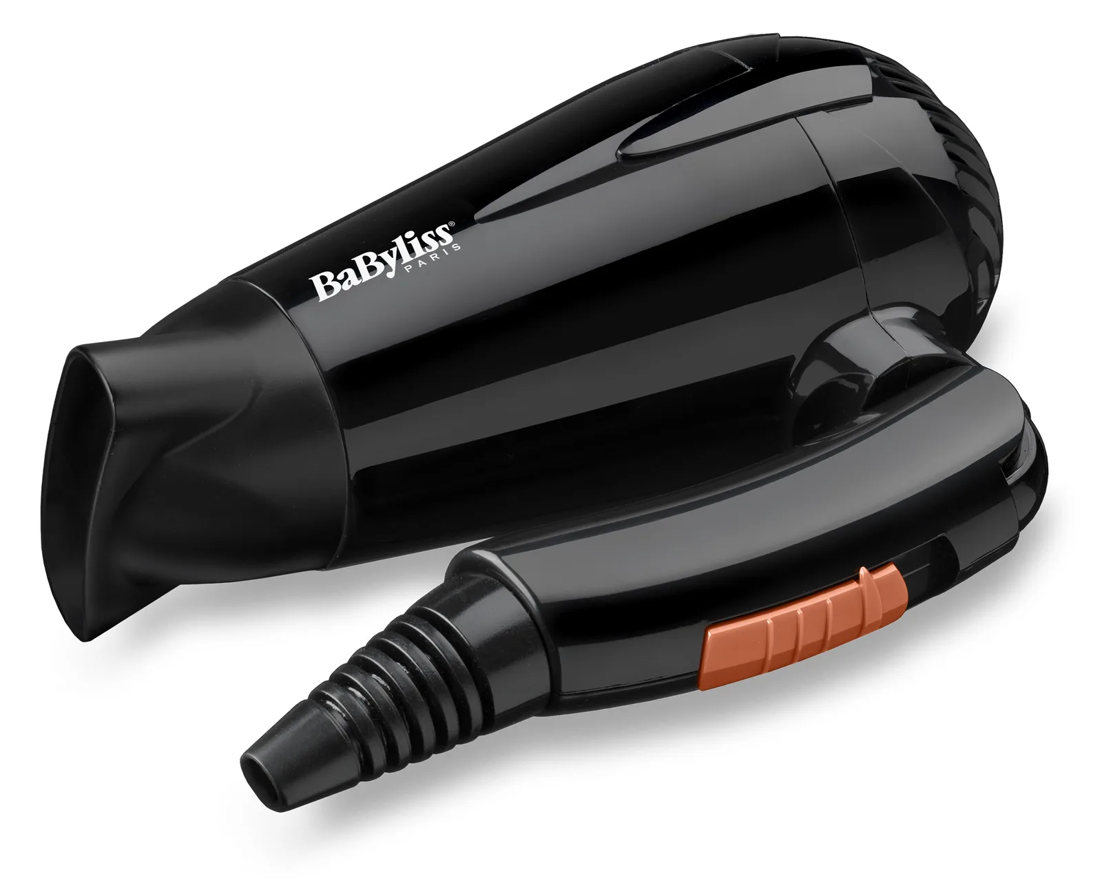 BaByliss Travel Dry 2000 - Gleichstrom - 79 m³/h - Schwarz - Monochromatisch - 1,8 m - China, Ansicht 4
