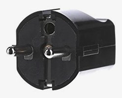 Bachmann Central plug DIN 49441 - Netzanschluss - CEE 7/7 (M)