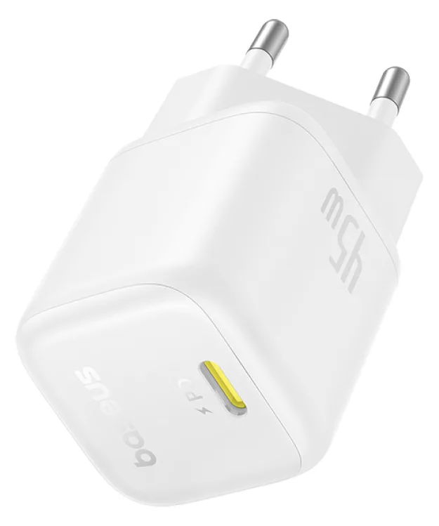 Baseus PicoGo GaN Ladegerät 45W EU Weiß, Ansicht 2