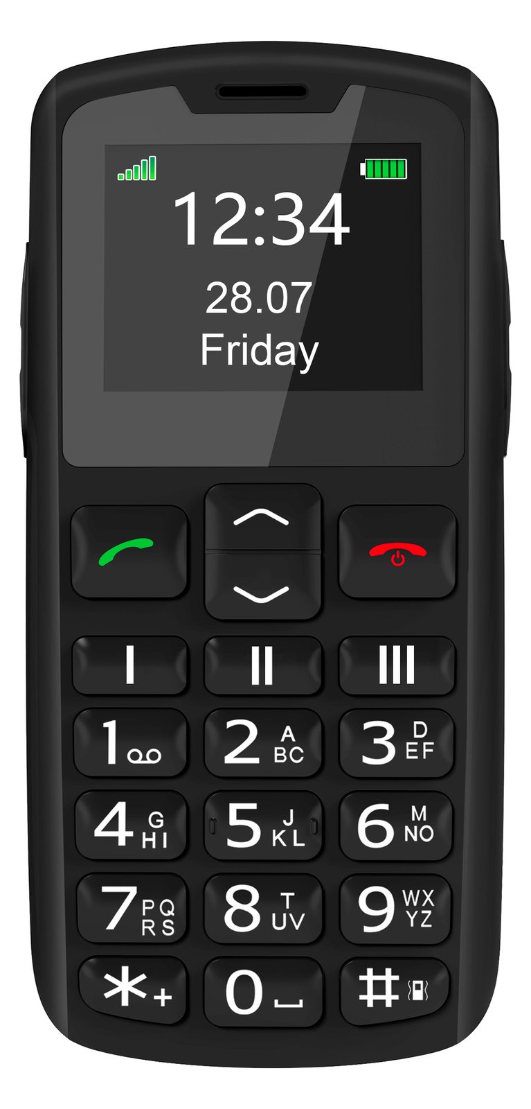 Bea-fon SL230 schwarz - 1.000 mAh - 4,5 cm