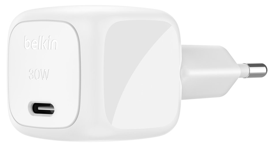 Belkin 30W USB PD Wall Charger with PPS WHT
