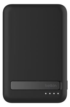 Belkin BoostCharge Pro - Induktive Power Bank - magnetisch mit Qi2 - 8000 mAh - 15 Watt - Fast Charge (24 pin USB-C) - Schwarz von LumaTech
