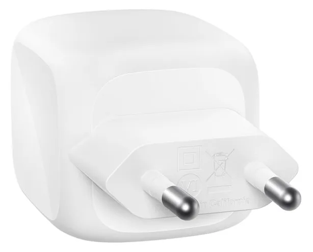 Belkin BoostCharge Pro - Netzteil - GaN - 50 Watt - Fast Charge - 2 Ausgabeanschlussstellen (2 x USB-C), Ansicht 2