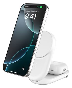 Belkin UltraCharge - Kabelloses Ladegerät - magnetisch, faltbar + AC-Netzteil - 25 Watt - Ultra Fast Charge (USB-C) von LumaTech