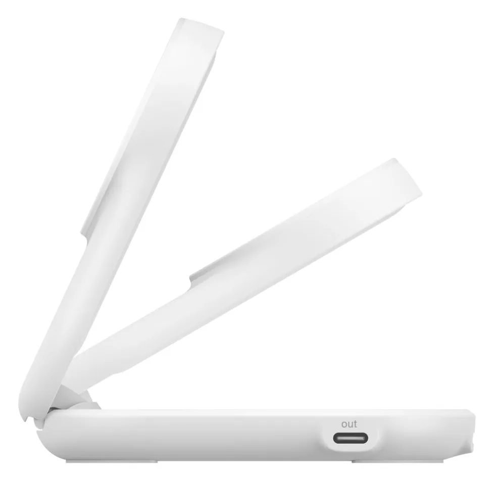 Belkin UltraCharge - Kabelloses Ladegerät - magnetisch, faltbar + AC-Netzteil - 25 Watt - Ultra Fast Charge (USB-C), Ansicht 2
