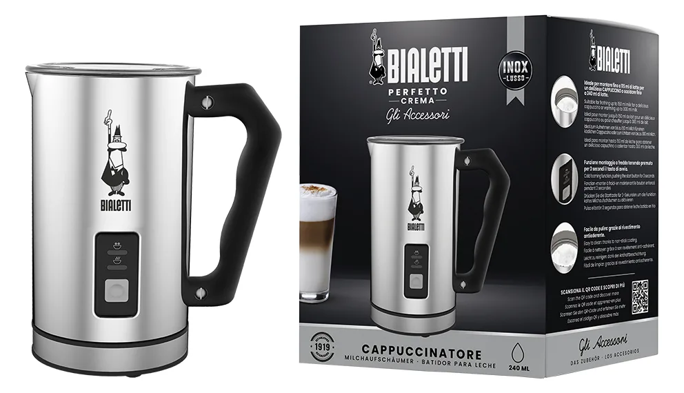 Bialetti Milchaufschäumer - 115 ml, Ansicht 4
