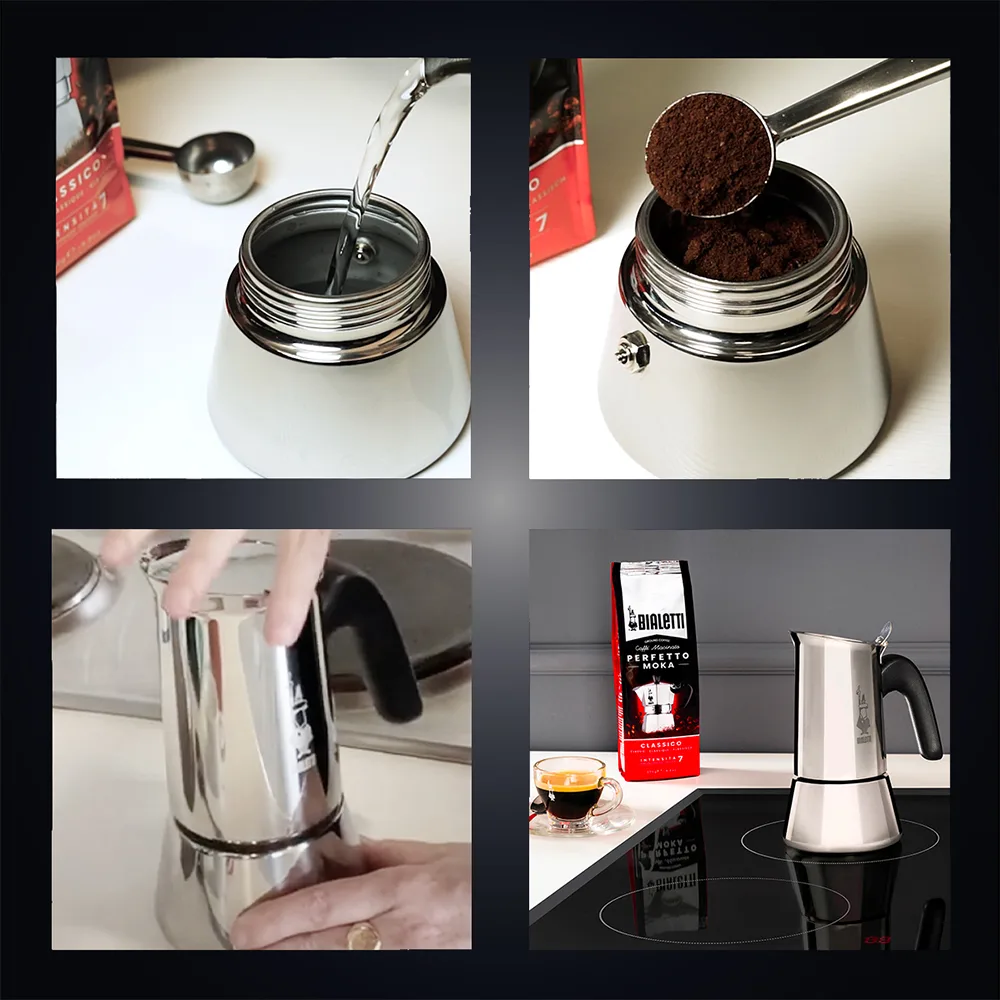 Bialetti Venus - Kaffeemaschine - 7.5 diameter x 13.5 cm, Ansicht 4