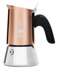 Bialetti Venus - Mokka-Kanne - 0,09 l - Kupfer - Edelstahl - Edelstahl - 2 Tassen - Thermoplast