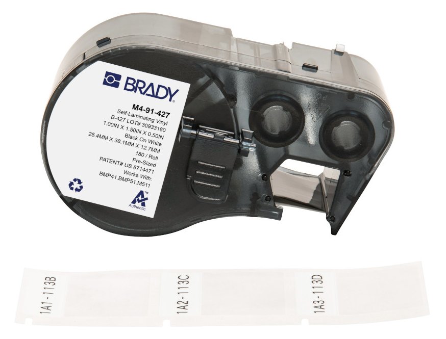 Brady Corporation BMP41/BMP51/BMP53/M511 Label Printer Labels