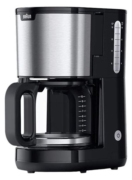 Braun PurShine KF 1500 BK - Kaffeemaschine - 10 Tassen