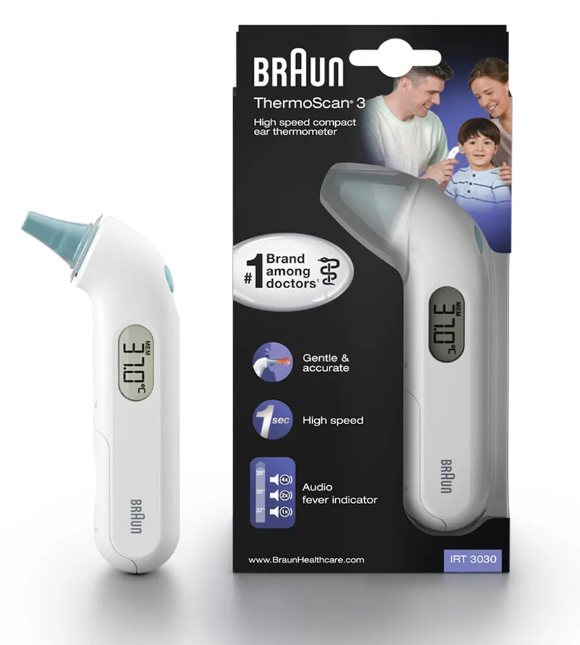 Braun ThermoScan 3 IRT 3030 - Thermometer, Ansicht 3