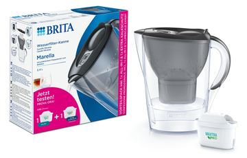 BRITA Wasserfilter-Kanne+MAXTRA+Kalksc Marella graphit+MAX+ von LumaTech