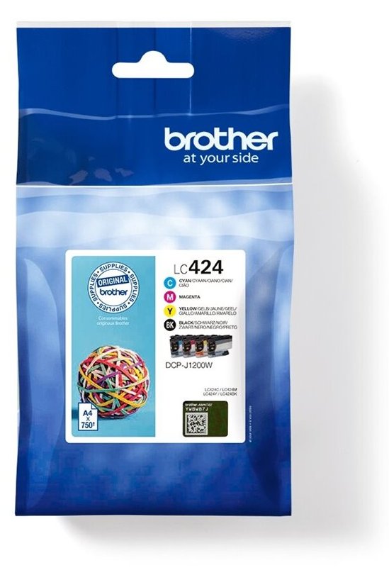 Brother 4er-Pack - Schwarz, Gelb, Cyan, Magenta