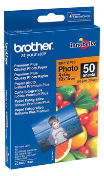 Brother BP - Glänzend - 100 x 150 mm 50 Blatt Fotopapier von LumaTech