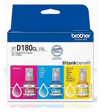 Brother BTD180CL Multipack - 3er-Pack - Gelb, Cyan, Magenta von LumaTech