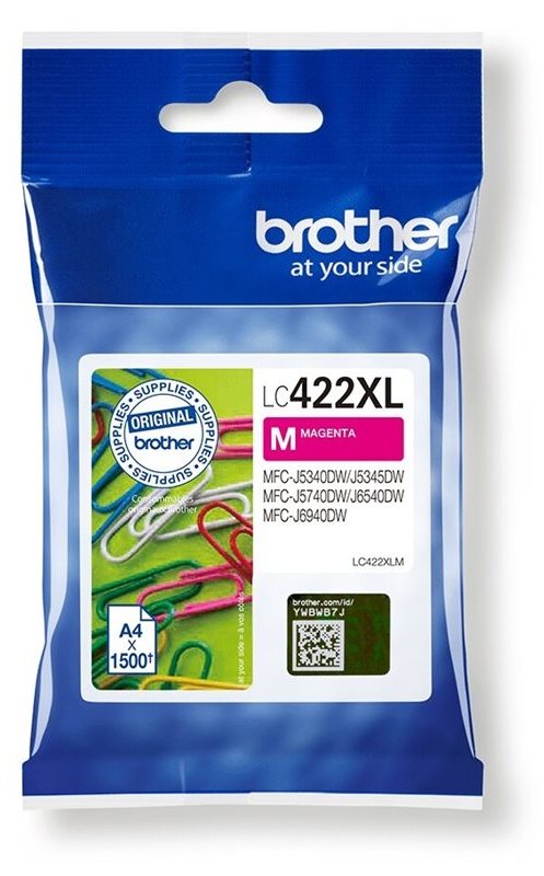 Brother LC422XLM - Magenta - original - Tintenpatrone