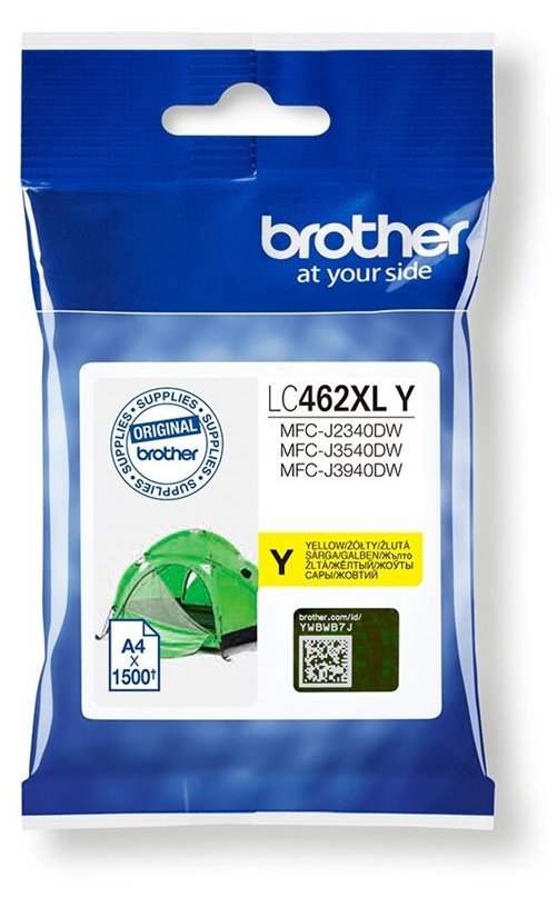 Brother LC462XLY - Mit hoher Kapazität - Gelb