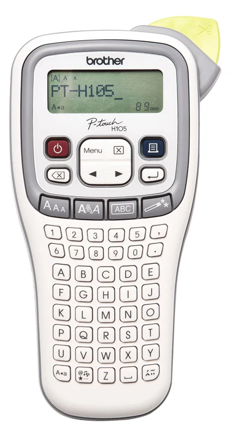 Brother P-Touch PT-H105 - Beschriftungsgerät - s/w - Thermotransfer - Rolle (1,2 cm), Ansicht 2
