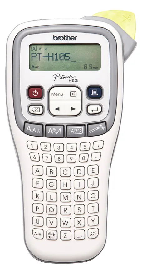 Brother P-Touch PT-H105 - Beschriftungsgerät - s/w - Thermotransfer - Rolle (1,2 cm), Ansicht 3