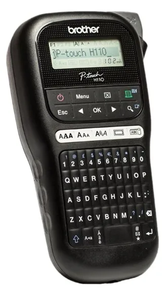Brother P-Touch PT-H110 - Beschriftungsgerät - s/w - Thermotransfer - Rolle (1,2 cm), Ansicht 3