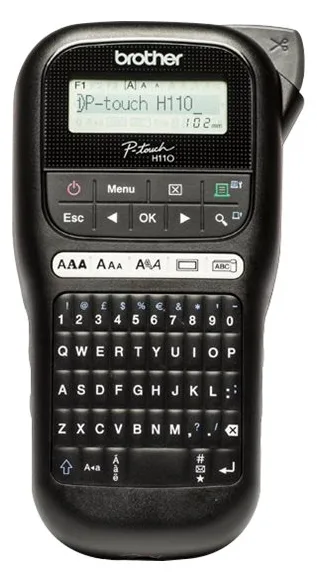 Brother P-Touch PT-H110 - Beschriftungsgerät - s/w - Thermotransfer - Rolle (1,2 cm), Ansicht 4