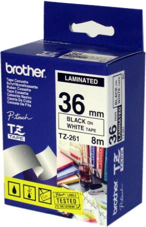 Brother Rolle (3,6 cm x 8 m) laminiertes Band